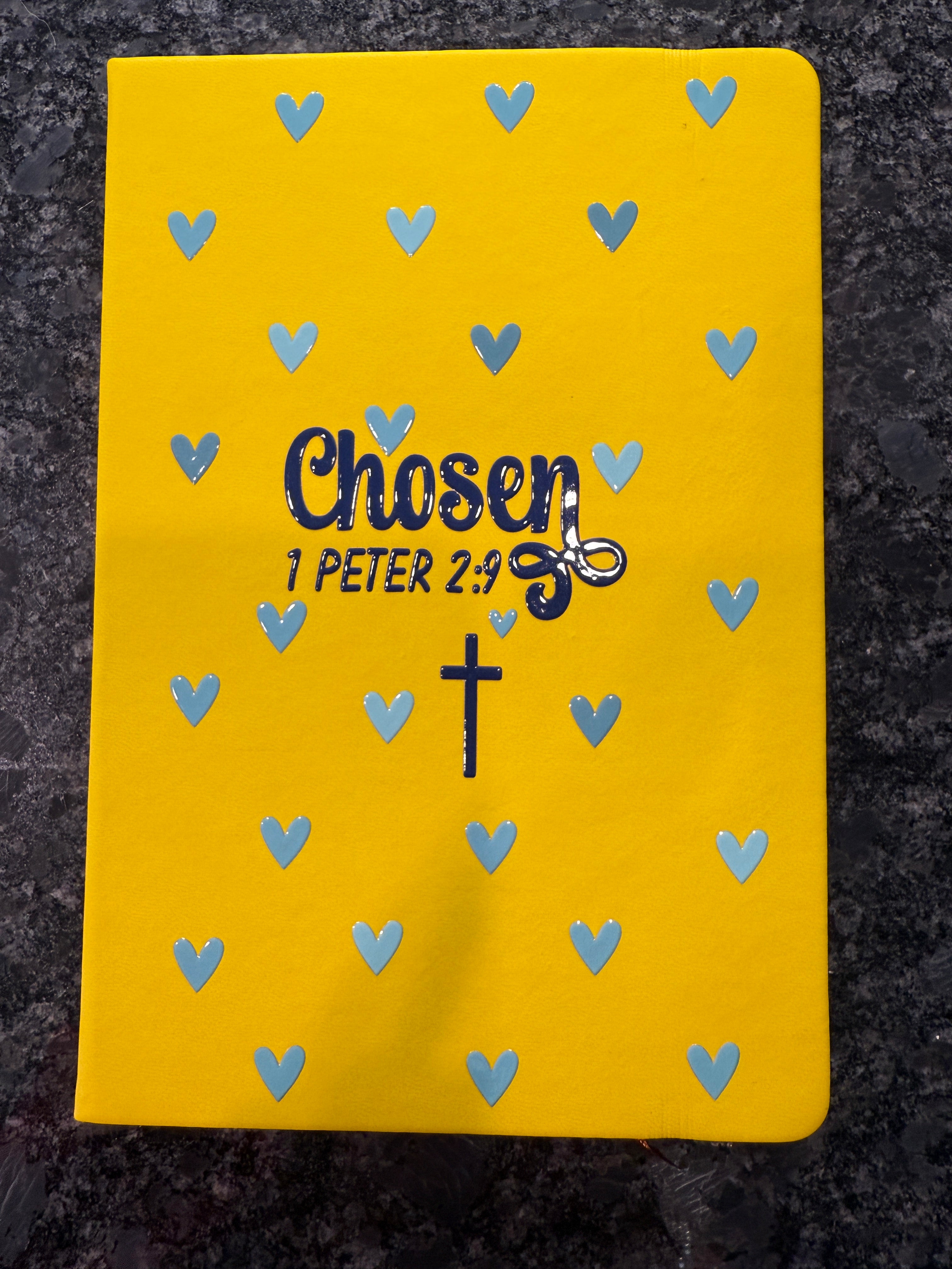 “Chosen – 1 Peter 2:9” A5 Journal – Christian Notebook for Prayer, Bible Study & Devotionals ✨